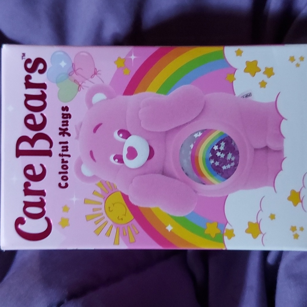 Care Bears Pink Plush with Rainbow and Stars